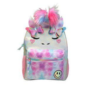 Pink and Multicolor Beautify Unicorn Character XL Backpack